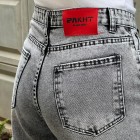 شلوار رگولار جین ذغالی و طوسی شلوار رگولار جین ذغالی و طوسی