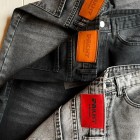 شلوار رگولار جین ذغالی و طوسی شلوار رگولار جین ذغالی و طوسی