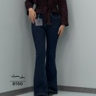 شلوار بوتکات جین آبی