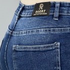 شلوار بوتکات جین آبی