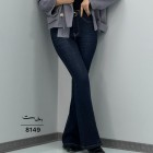 شلوار بوتکات جین آبی