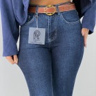 شلوار بوتکات جین آبی