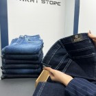 شلوار بوتکات جین آبی