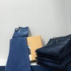 شلوار بوتکات جین آبی