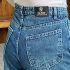 شلوار فلر بگ جین آبی شلوار فلر بگ جین آبی