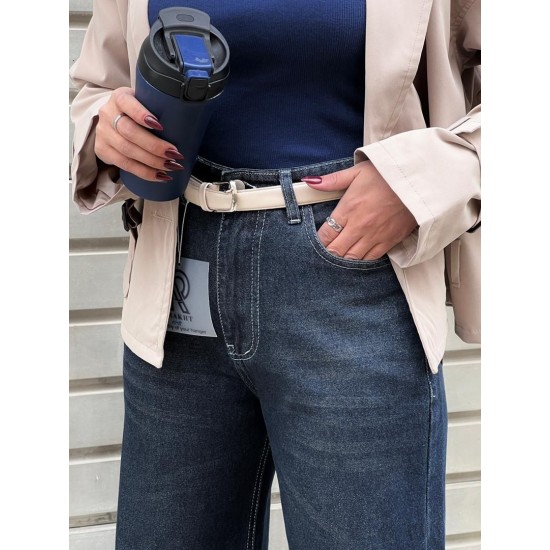 شلوار فلر بگ جین آبی شلوار فلر بگ جین آبی