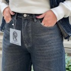 شلوار فلر بگ جین آبی شلوار فلر بگ جین آبی