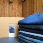 شلوار فلر بگ جین آبی شلوار فلر بگ جین آبی