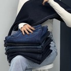 شلوار فلر بگ جین آبی شلوار فلر بگ جین آبی