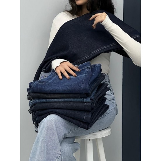 شلوار فلر بگ جین آبی شلوار فلر بگ جین آبی