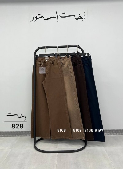شلوار فلر بگ کتان کبریتی شلوار فلر بگ کتان کبریتی