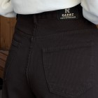 شلوار فلر بگ کتان کبریتی قهوه ای شلوار فلر بگ کتان کبریتی قهوه ای