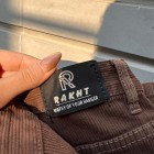 شلوار فلر بگ کتان کبریتی قهوه ای شلوار فلر بگ کتان کبریتی قهوه ای