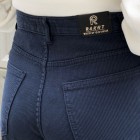 شلوار رگولار کتان کبریتی قهوه ای شلوار رگولار کتان کبریتی قهوه ای