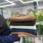 شلوار رگولار کتان کبریتی قهوه ای شلوار رگولار کتان کبریتی قهوه ای