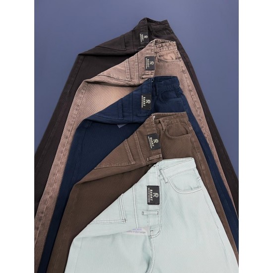 شلوار رگولار کتان کبریتی قهوه ای شلوار رگولار کتان کبریتی قهوه ای