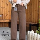 شلوار رگولار کتان کبریتی قهوه ای شلوار رگولار کتان کبریتی قهوه ای