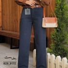 شلوار رگولار کتان کبریتی قهوه ای شلوار رگولار کتان کبریتی قهوه ای