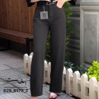 شلوار رگولار کتان کبریتی قهوه ای شلوار رگولار کتان کبریتی قهوه ای