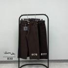 شلوار واید کتان قهوه ای شلوار واید کتان قهوه ای