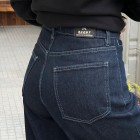 شلوار soft جین آبی جیب جلو شلوار soft جین آبی جیب جلو