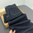 شلوار soft جین آبی جیب جلو شلوار soft جین آبی جیب جلو