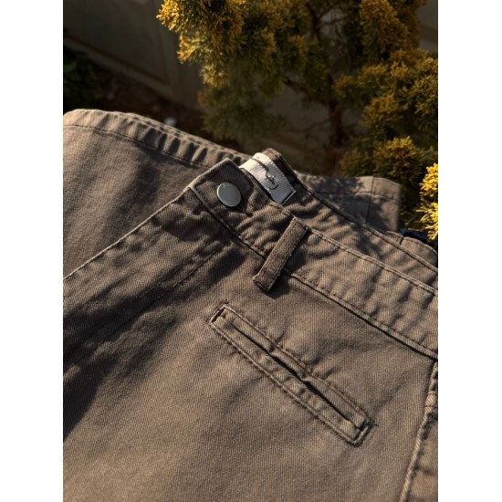 شلوار فلر بگ کتان جیب فیلتو شلوار فلر بگ کتان جیب فیلتو