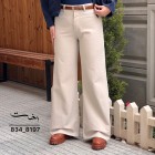 شلوار فلر بگ کتان جیب فیلتو شلوار فلر بگ کتان جیب فیلتو