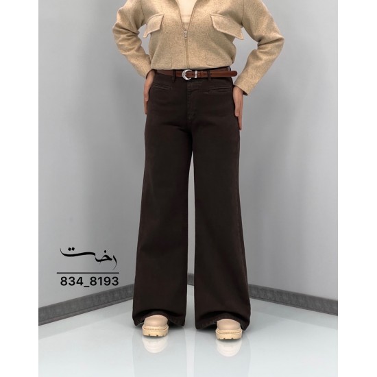 شلوار فلر بگ کتان جیب فیلتو شلوار فلر بگ کتان جیب فیلتو