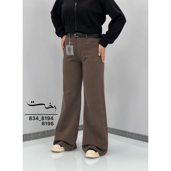 شلوار فلر بگ کتان جیب فیلتو شلوار فلر بگ کتان جیب فیلتو