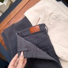 شلوار بوتکات کتان جیب هلالی