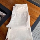 شلوار بوتکات کتان جیب هلالی