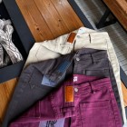 شلوار بوتکات کتان جلو جیب