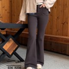 شلوار بوتکات کتان جلو جیب