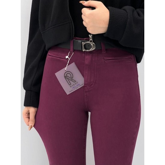 شلوار بوتکات کتان جیب فیلتو شلوار بوتکات کتان جیب فیلتو