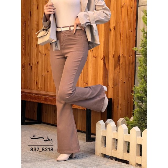 شلوار بوتکات کتان جیب فیلتو شلوار بوتکات کتان جیب فیلتو