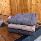 شلوار بوتکات کتان جلو دوخت