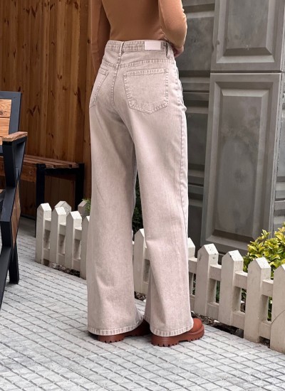 شلوار فلر بگ کتان دو جیب شلوار فلر بگ کتان دو جیب