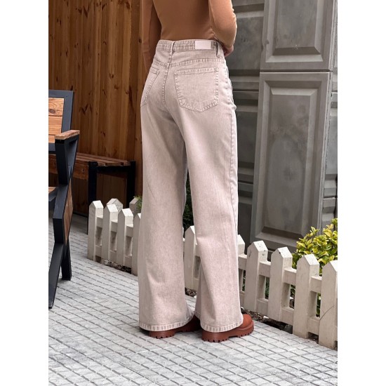 شلوار فلر بگ کتان دو جیب شلوار فلر بگ کتان دو جیب