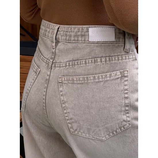 شلوار فلر بگ کتان دو جیب شلوار فلر بگ کتان دو جیب