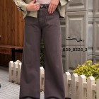 شلوار فلر بگ کتان دو جیب شلوار فلر بگ کتان دو جیب