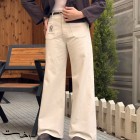 شلوار فلر بگ کتان دو جیب شلوار فلر بگ کتان دو جیب