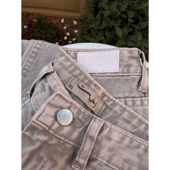 شلوار فلر بگ کتان دو جیب شلوار فلر بگ کتان دو جیب