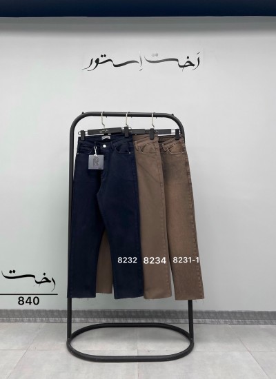 شلوار واید کتان دمپا کات