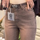 شلوار واید کتان دمپا کات