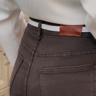 شلوار واید کتان دمپا کات