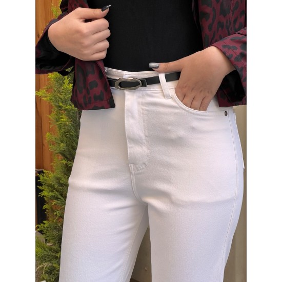 شلوار واید کتان دمپا کات