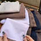 شلوار واید کتان دمپا کات