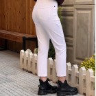 شلوار واید کتان دمپا کات