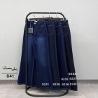 شلوار فلر بگ جین آبی دو جیب شلوار فلر بگ جین آبی دو جیب